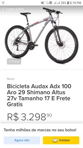 Bicicleta MTB Audax 100 - Foto 5