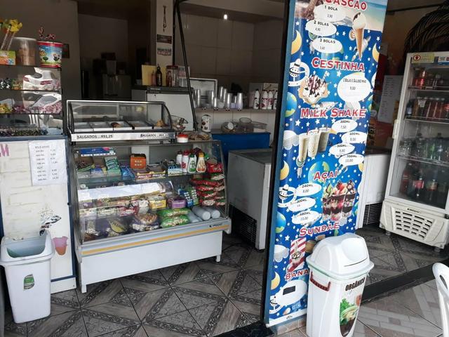 Sorveteria e lanchonete vendo troco
