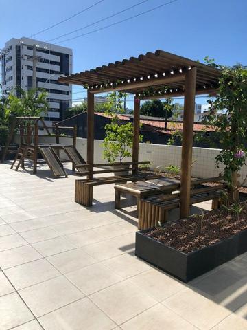 Apt de 79 m², na Jatiúca, 3 quartos,1 suíte,varanda, área de lazer na cobertura, 390 mil! - Foto 14