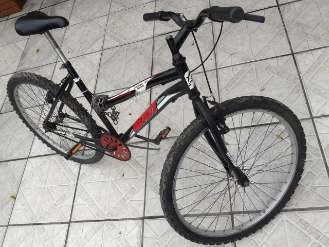 Bicicleta Carbon Steel Barbada aro 26