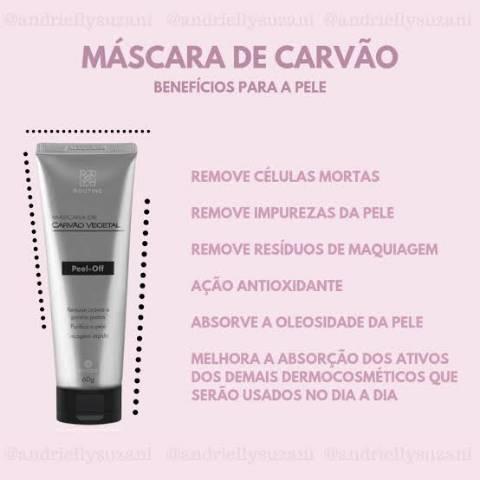 Maquiagem máscara de carvão - Foto 3