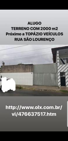 Terreno pra aluguel