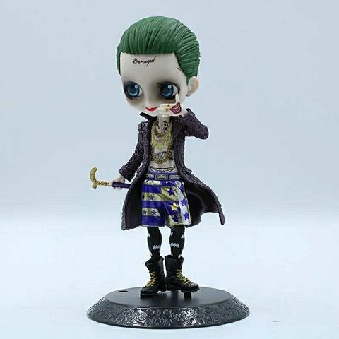 Harley quinn o CORINGA esquadrão suicida pvc figura modelo 14cm (FAZEMOS ENTREGAS) - Foto 4