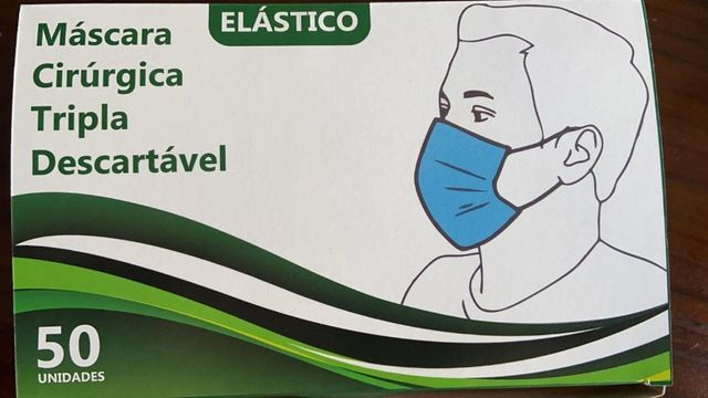 Máscara cirúrgica tecido triplo - Foto 3