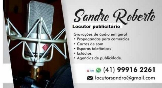 Locutor em araucária