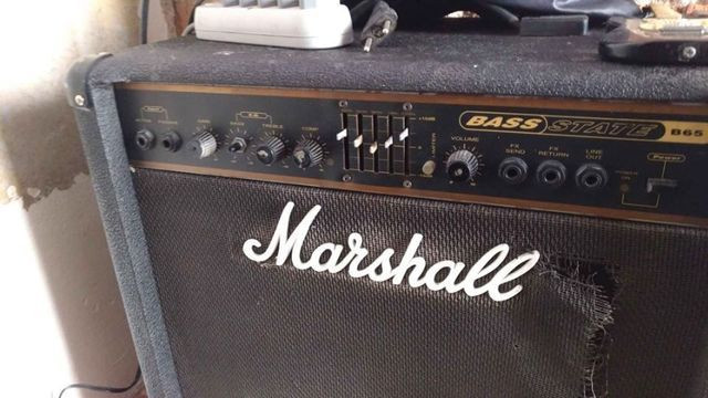 Cubo amplificador baixo Marshall Bass State B65 inglês! - Foto 2