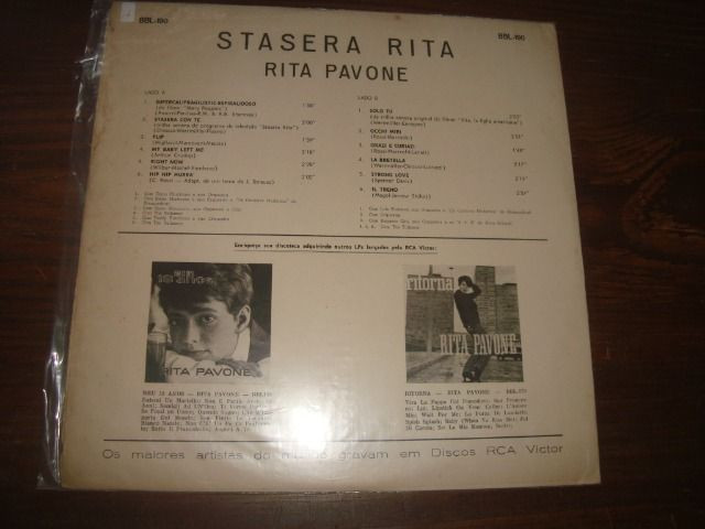 Rita Pavone, Stasera, Lp vinil usado em excelente conservação - Foto 2