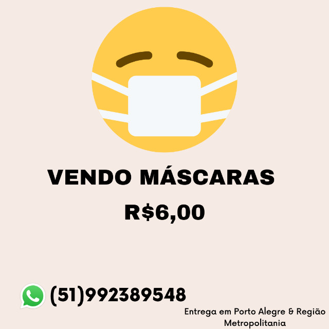 Vendo Máscaras