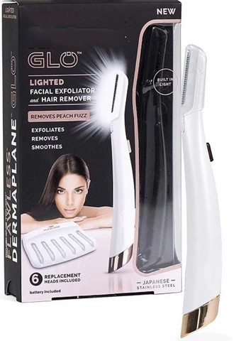 Removedor E Esfoliador De Pelos Faciais Dermaplane Glo
