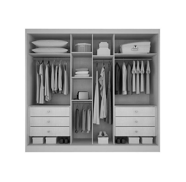 Quarto roupeiro casal 100% MDF - Foto 4