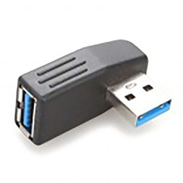 Adaptador Usb 3.0 Male To Female 90 Degree Adapt Pronta Entrega