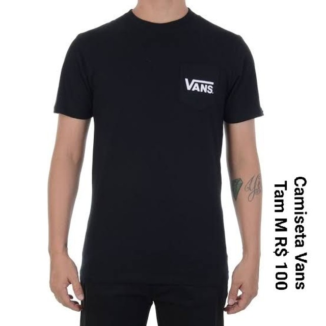 vans blusa masculina