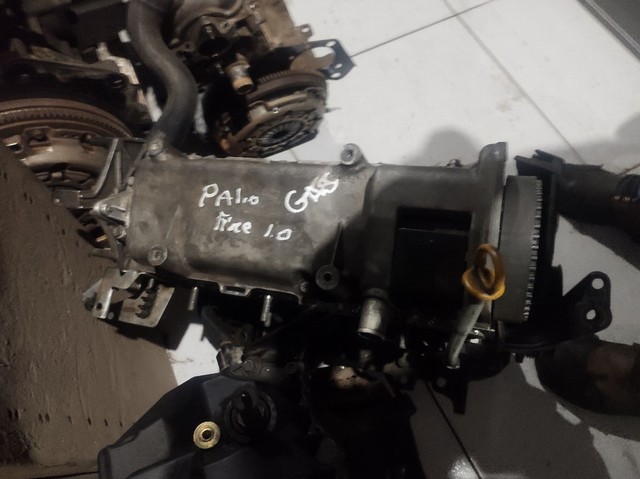 Motor parcial 1.0 8v fire gasolina. A base de troca. 