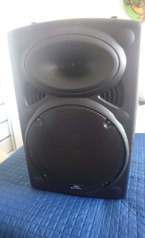 Caixa de Som 300w RMS Infinity Sumay com Bateria Viciada com Microfone sem Fio - Foto 4