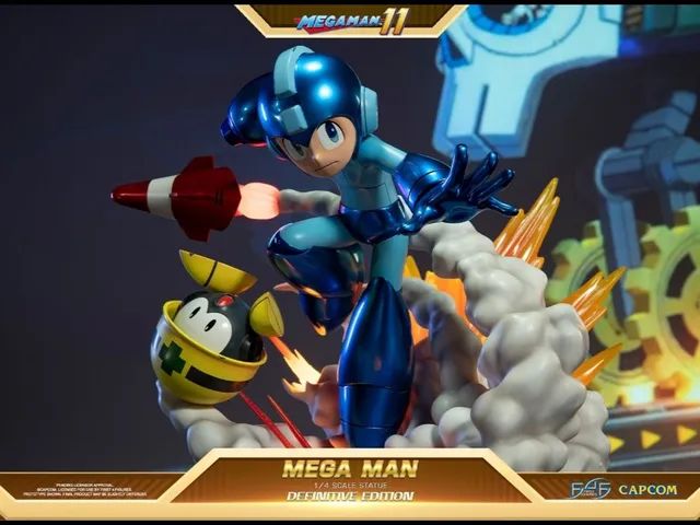 Mega Man 11 Edição Definitiva Exclusivo First 4 Figures F4F 