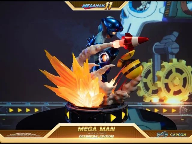 Mega Man 11 Edição Definitiva Exclusivo First 4 Figures F4F  - Foto 5