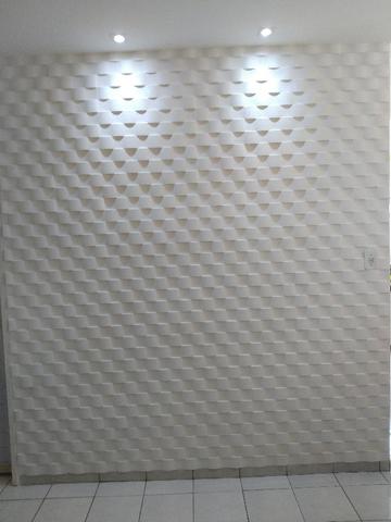 Revestimento 3D de gesso para parede
