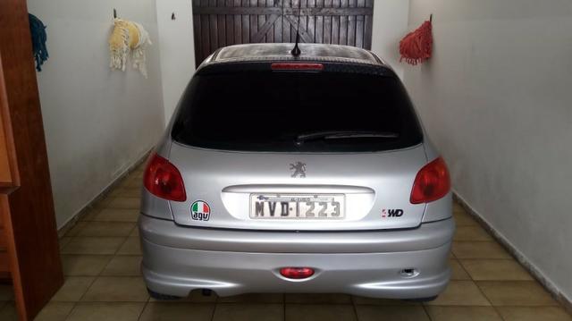 Peugeot 206 flex 1.6 com 113 cv ( carro extra e de garagem ) - ano/modelo 2007 - Foto 3
