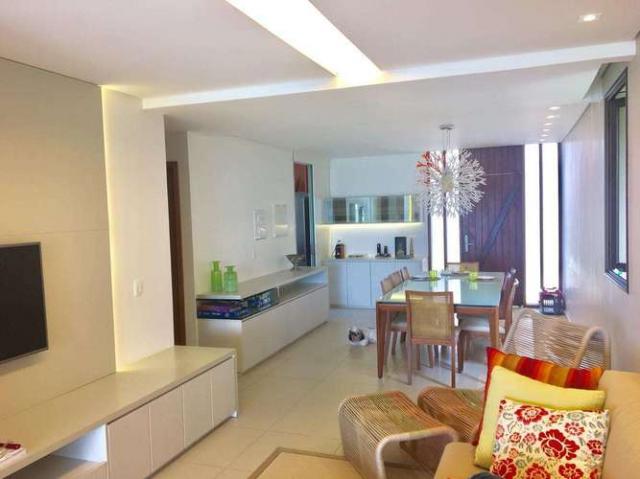 Exelente bangalô no oka, 4 suítes, beira-mar totalmente mobiliado! - Foto 6