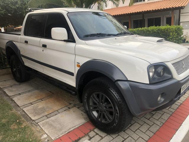 L200 gls troco em retroescavadeira - Foto 3
