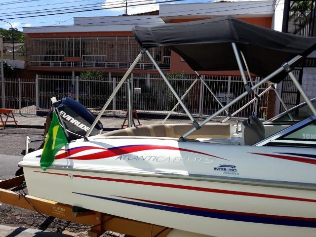 Lancha Atlantic Boat 16 Pés Motor 60Hp - Foto 15