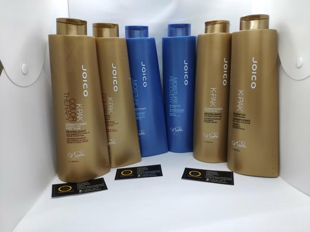 5 x R$ 59,80 Kit Shampoo e condicionador Joico 1Litro