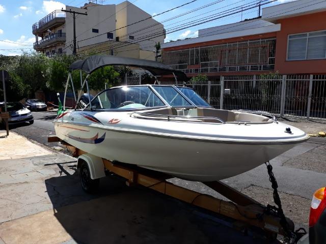 Lancha Atlantic Boat 16 Pés Motor 60Hp - Foto 2
