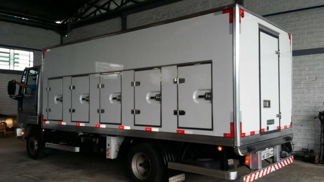 Bau Refrigerado Para Sorvete/sorveteiro -35º, Caminhão 3/4! - Foto 3