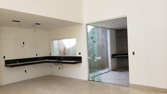 Casa Nova 3suites churrasqueira rua 5 Vicente Pires condomínio fechado - Foto 14