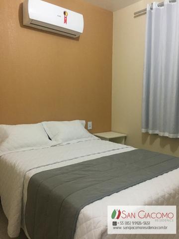 Apart. Temporada 2 QTS com ótima localização - Porto das Dunas - Fortaleza - Foto 4
