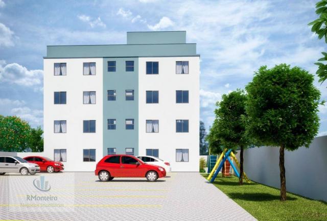 Apartamento à venda, 53 m² por R$ 155.000 - Planta Bairro Weissópolis - Pinhais/PR - Foto 2