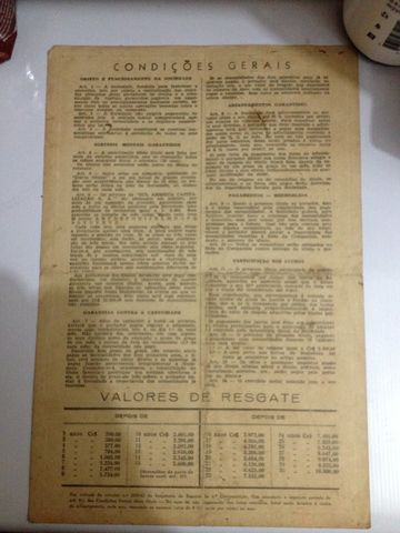 Título antigo de capitalização. - Foto 2