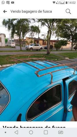 Bagageiro de fusca modelo original