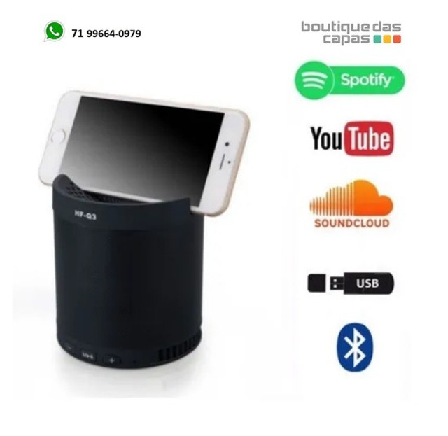 Caixa de som bluetooth portatil altomax HF-Q5 ótimo presente amigo secreto  - Foto 2