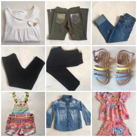 Lote de roupa infantil