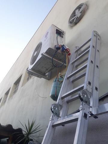 Instalação de ar condicionado e instalação de elétrica completa