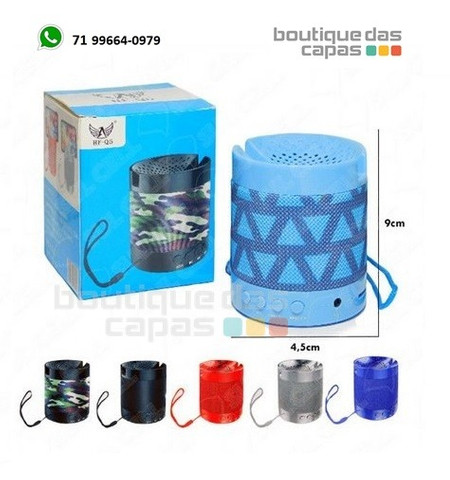 Caixa de som bluetooth portatil altomax HF-Q5 ótimo presente amigo secreto 