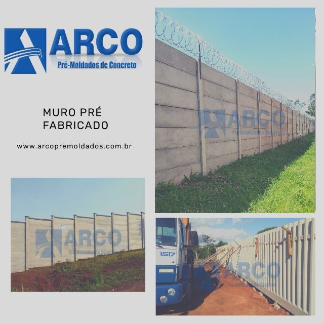 Muro Pre Moldado Padrão