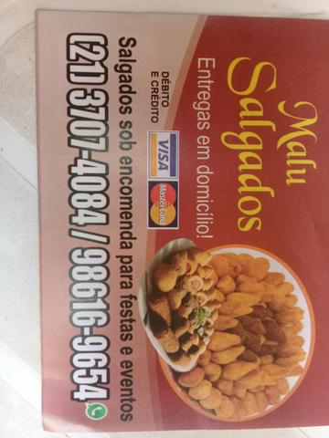 Salgados.$25,00 cento frito consulte
