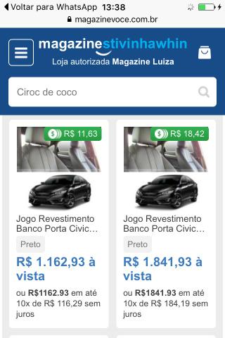 Jogo de revestimento Banco porta civic - Foto 2
