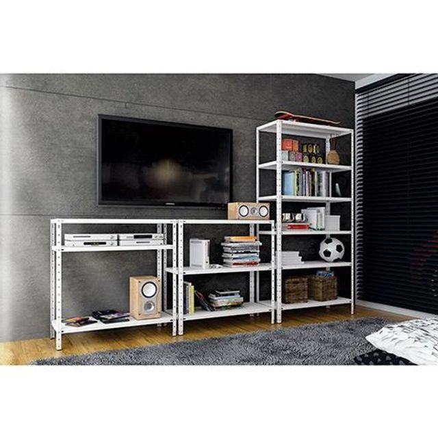 Estante / prateleira de Aço Dupla-Flex- Colorida ( NOVA ) promoção - Foto 4