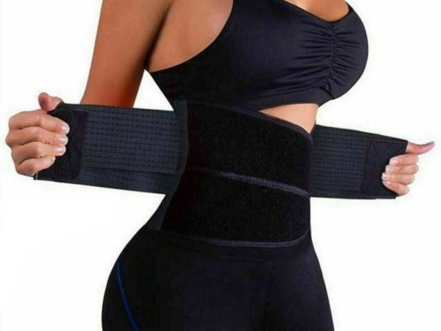 Cinta Modeladora Termica Ajustavel Abdom Amplificador