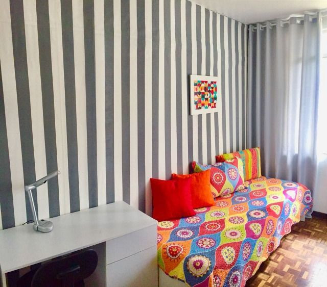 Aluguel Quarto Feminino Mobiliado e Decorado - Uma Quadra Praça da Espanha - Foto 3