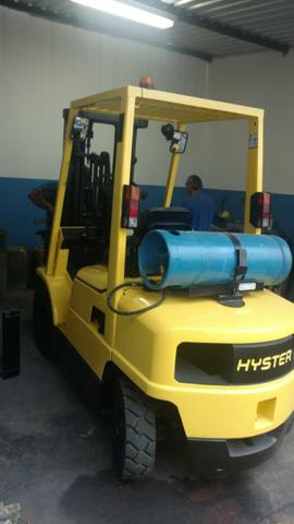Empilhadeira Hyster H55XM ano 1996 - Foto 2