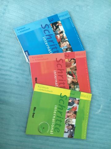 Coleção livros para aprender alemão - Schritte
