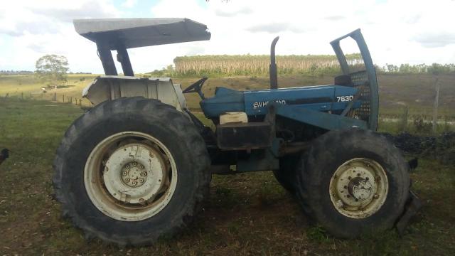 Trator new holand 7630 4x4 - Foto 4