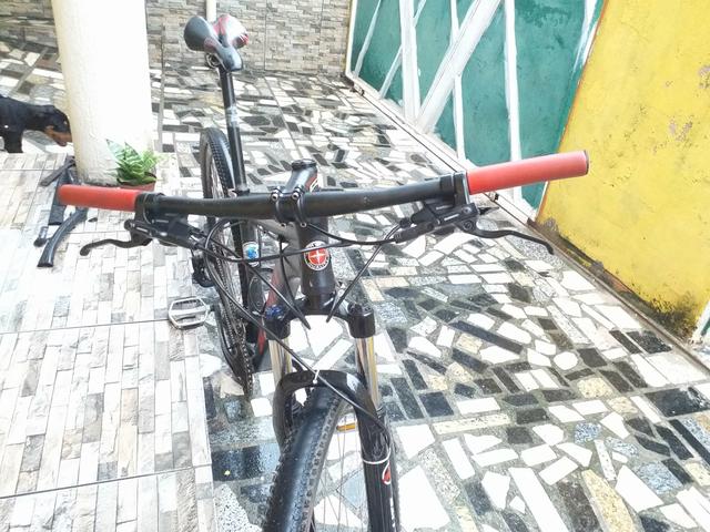 Bike aro 29, aceito cartão - Foto 4