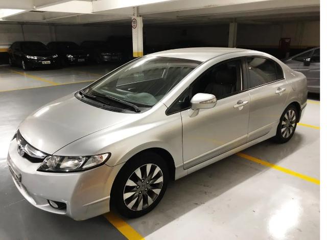 Honda Civic 1.8 lxl flex aut. 4p 2010 prata Oferta Imperdível - Foto 7