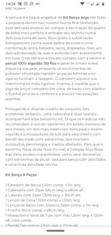 Berço com colchão e kit berço - Foto 4