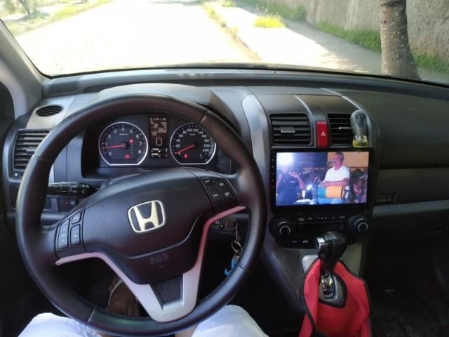 Crv 4x4 ELX = AR dual zone - teto solar - multimidia 10" com android - GNV G5 - couro - Foto 8